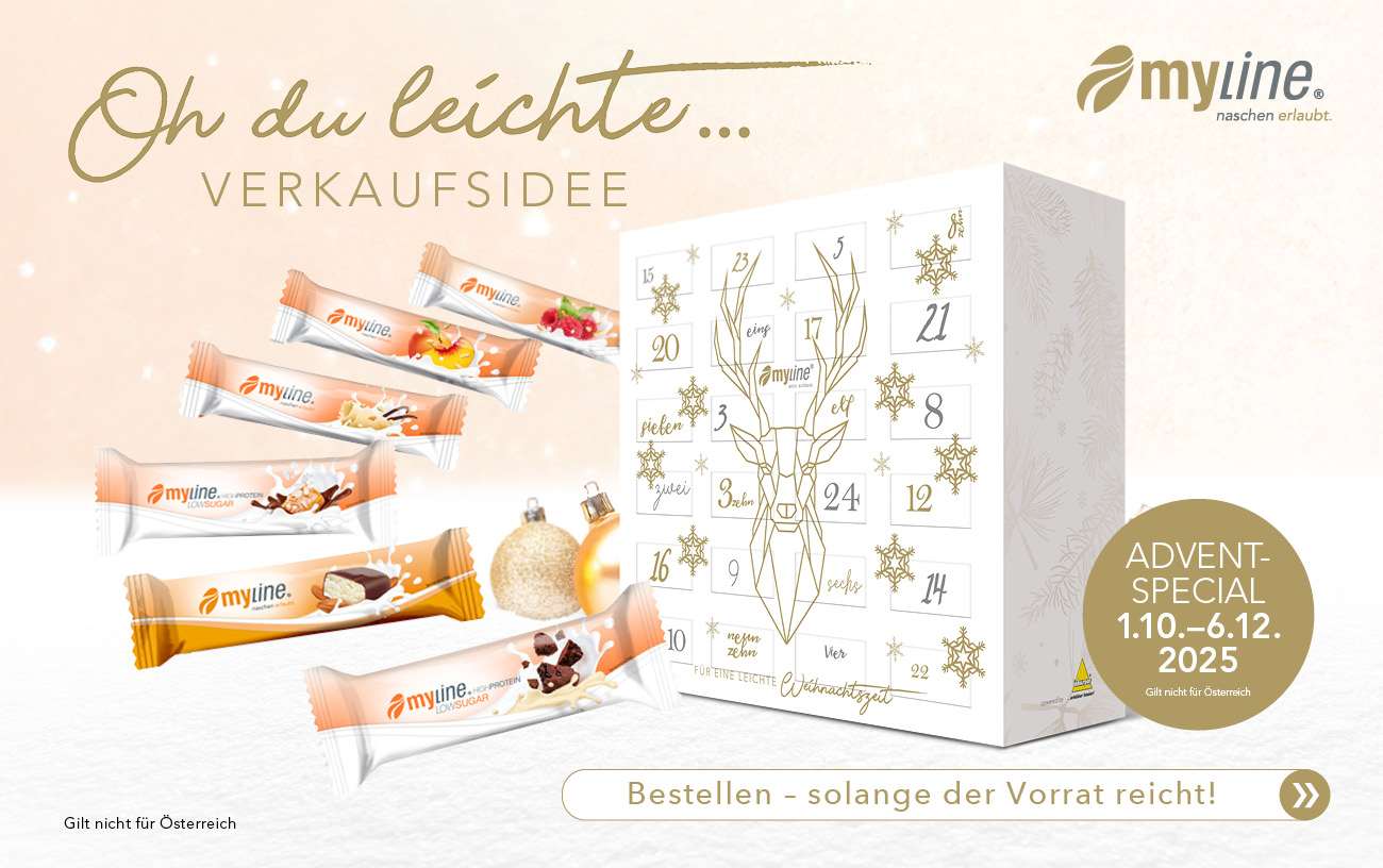 myLine Adventskalender-Werbemittelpaket (DE)